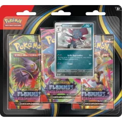 Pokémon - Flammes Fantasmagoriques ME02 - Tripack 3 Boosters Dimoret - FR