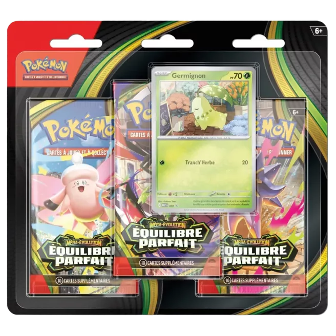 Pokémon - ME03 : Équilibre Parfait - Tripack 3 Boosters - FR
