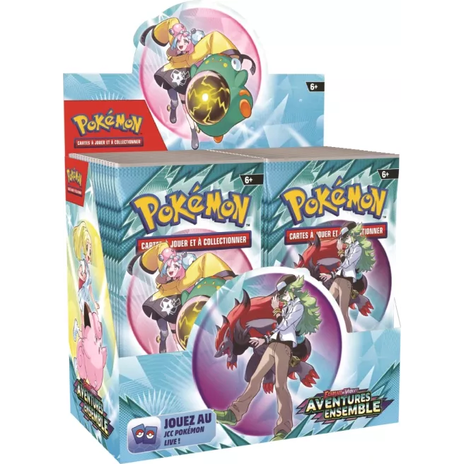 Pokémon - EV09 : Aventures Ensemble - Display 36 Boosters - FR