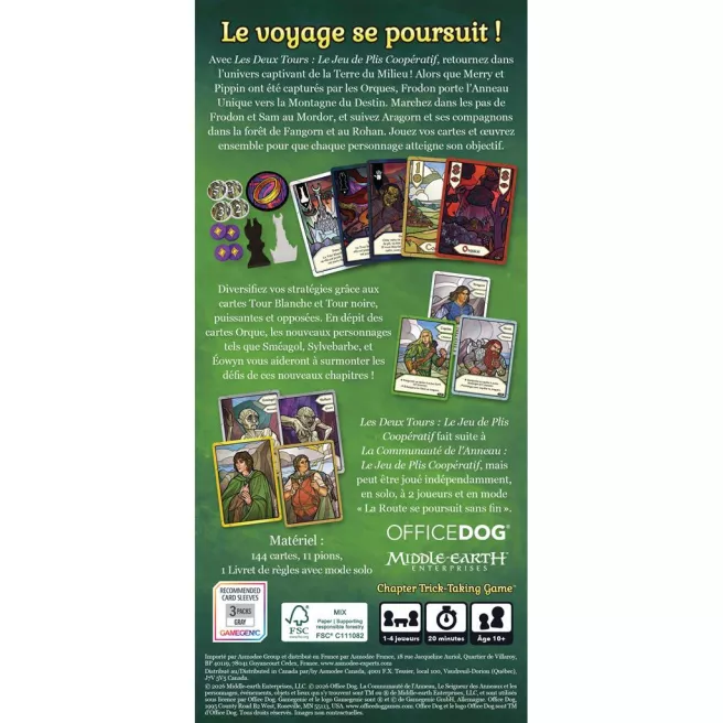 Les Deux Tours : Le Jeu de Plis Coopératif