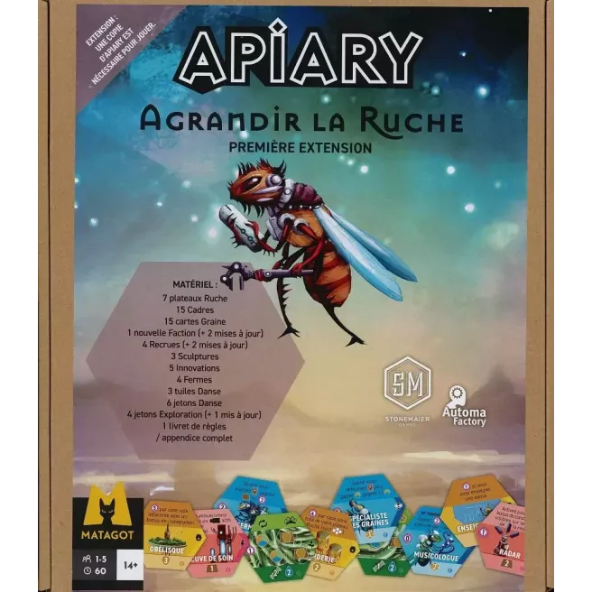 Apiary - Agrandir la Ruche