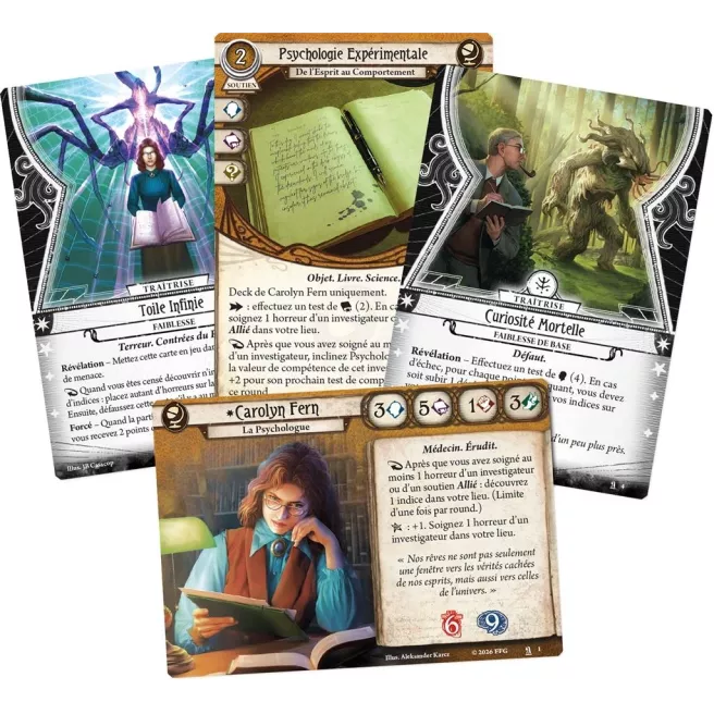 Horreur à Arkham: Le Jeu de Cartes - Carolyn Fern (Deck Investigateur)