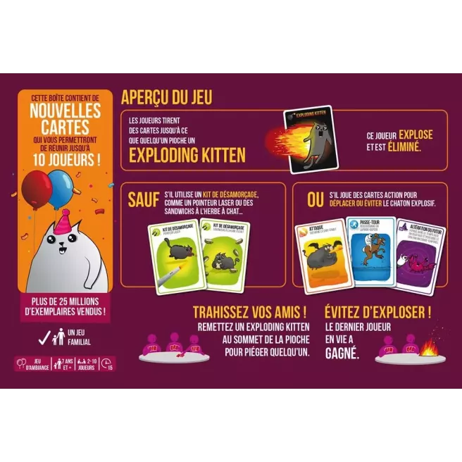 Exploding Kittens - Edition Festive