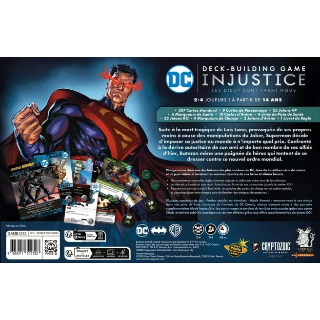 DC Comics Jeu de Deck-Building - Injustice