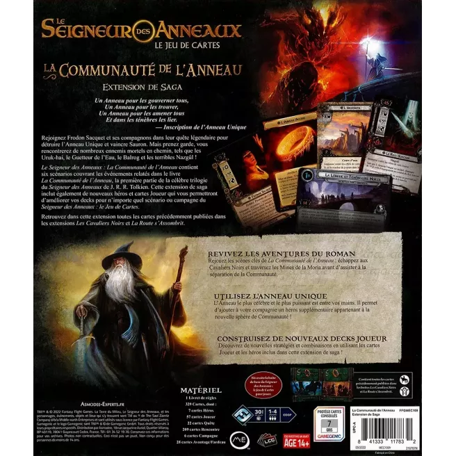 Le Seigneur des Anneaux: Le Jeu de Cartes - La Communauté de l'Anneau (Saga)