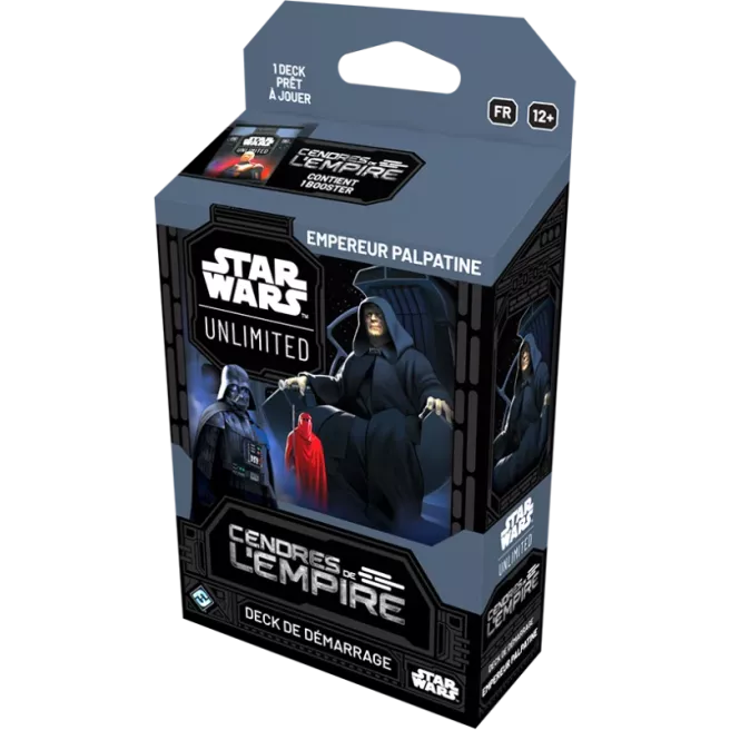 Star Wars Unlimited : Cendres de l'Empire - Deck de Démarrage : Empereur Palpatine
