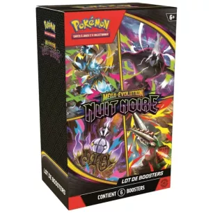 Pokémon - ME05 : Nuit Noire - Bundle 6 Boosters - FR