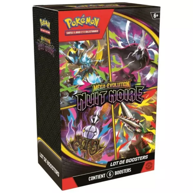 Pokémon - ME05 : Nuit Noire - Bundle 6 Boosters - FR