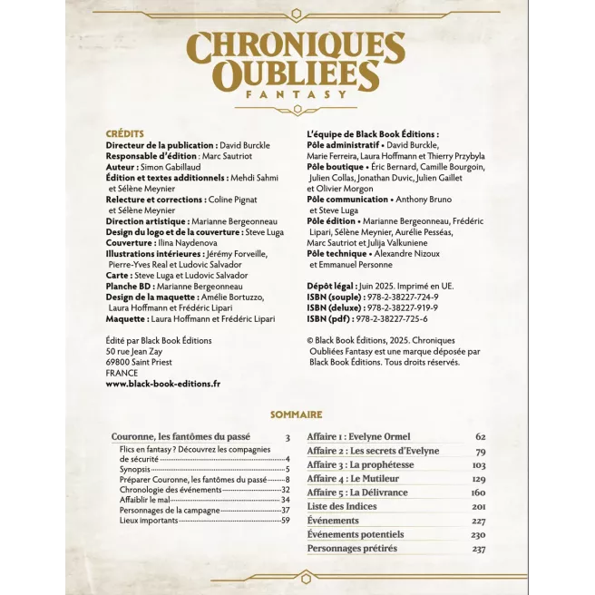 Chroniques Oubliées Fantasy 2e édition - Bestiaire