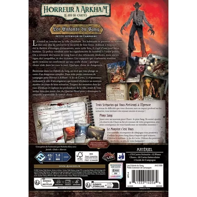 Horreur à Arkham : Le Jeu de Cartes - Les Enfants du Sang