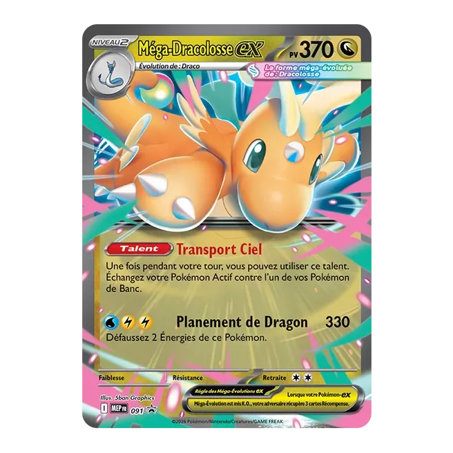 Pokémon - Tin Box Août 2026 - Méga-Dacolosse-ex