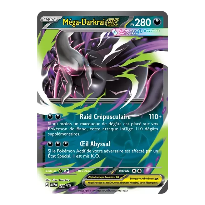 Pokémon - Tin Box Août 2026 - Méga-Darkrai-ex