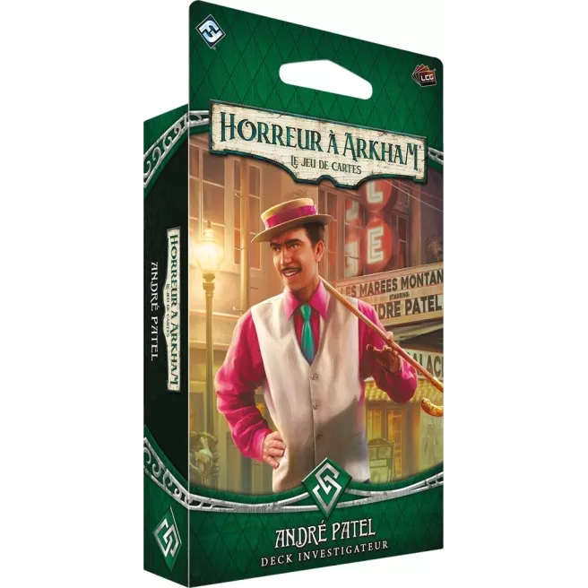Horreur à Arkham: Le Jeu de Cartes - André Patel (Deck Investigateur)
