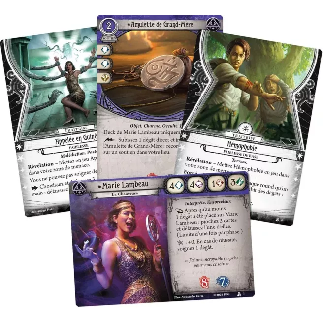 Horreur à Arkham: Le Jeu de Cartes - Marie Lambeau (Deck Investigateur)