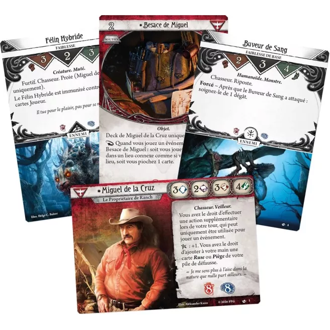 Horreur à Arkham: Le Jeu de Cartes - Miguel de la Cruz (Deck Investigateur)