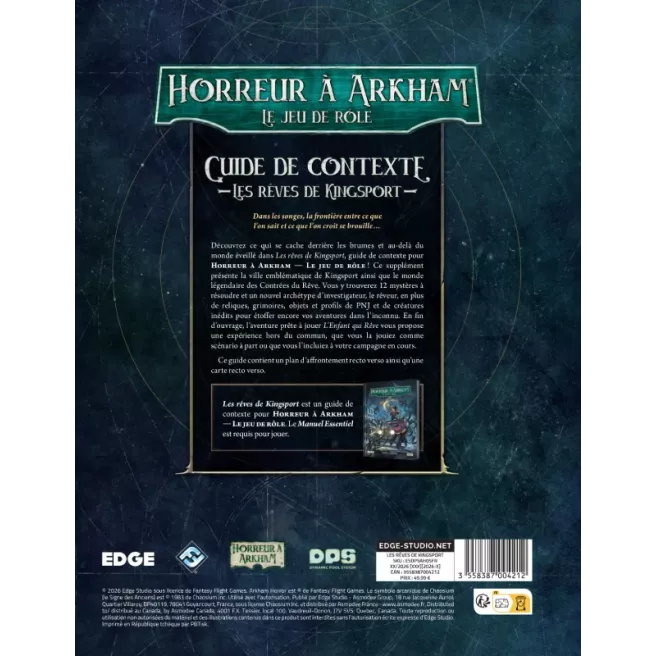 Horreur à Arkham : Le Jeu de Rôle - Les Rêves de Kingsport