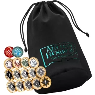 Horreur à Arkham: Le Jeu de Cartes - Chaos Tokens and Token Bag