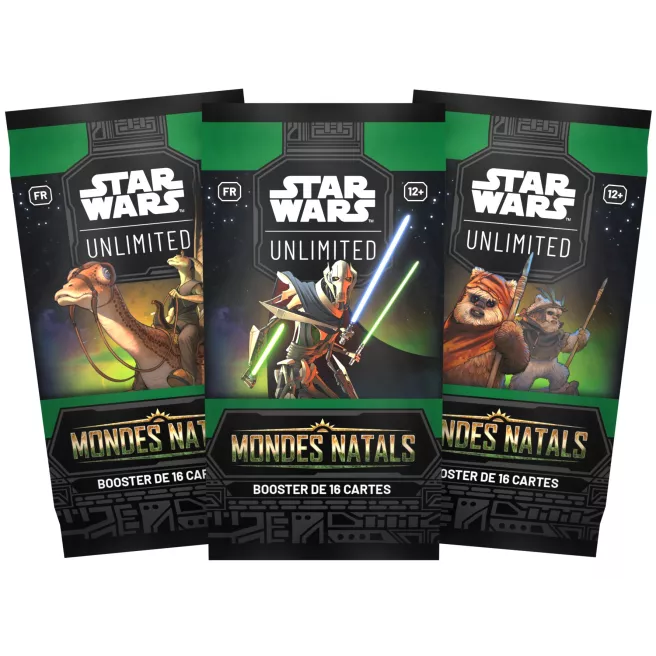 Star Wars Unlimited: Mondes Natals - Display 24 Boosters FR