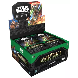 Star Wars Unlimited: Mondes Natals - Display 24 Boosters FR