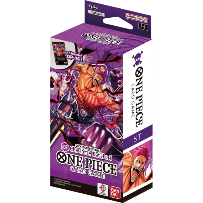 One Piece Card Game - Starter Deck ST34 - Charlotte Katakuri - FR
