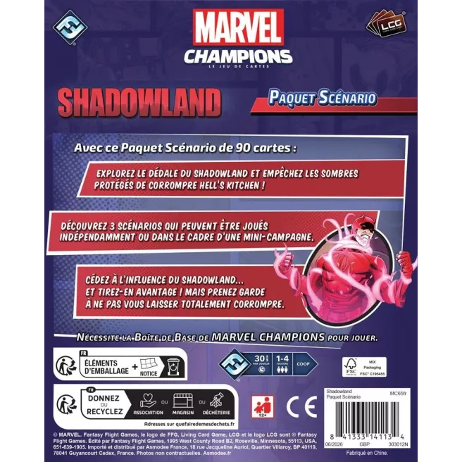 Marvel Champions : Le Jeu de Cartes - Shadowland