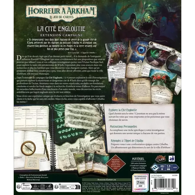 Horreur à Arkham: Le Jeu de Cartes - La Cité Engloutie (Campagne)