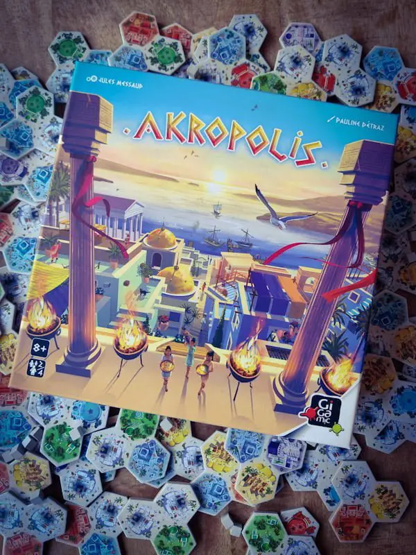 Akropolis boite de jeu