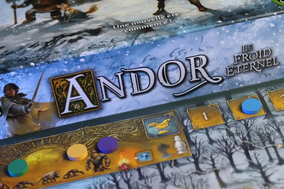 Boite de jeu Andor le froid éternel