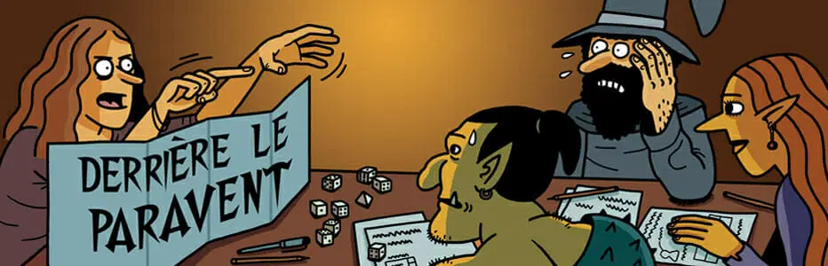 Bannière de jeu de rôle