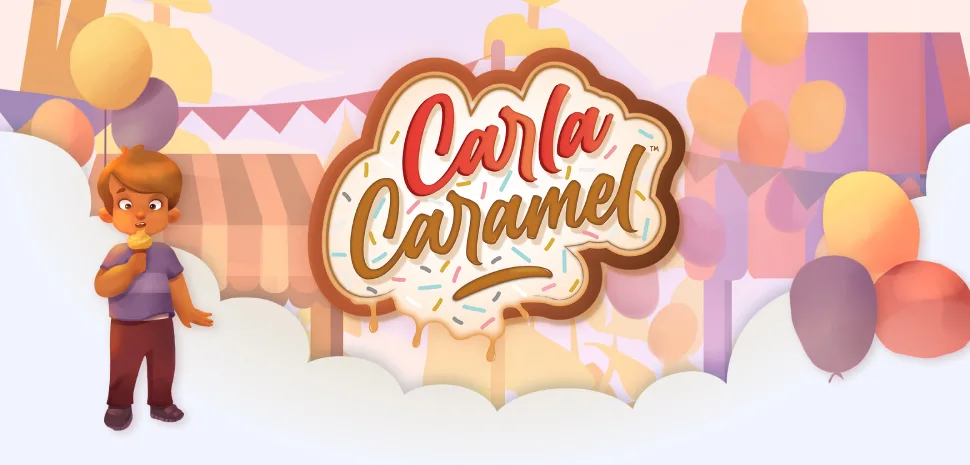 Carla Caramel jeu de société pour enfant édité par Loki