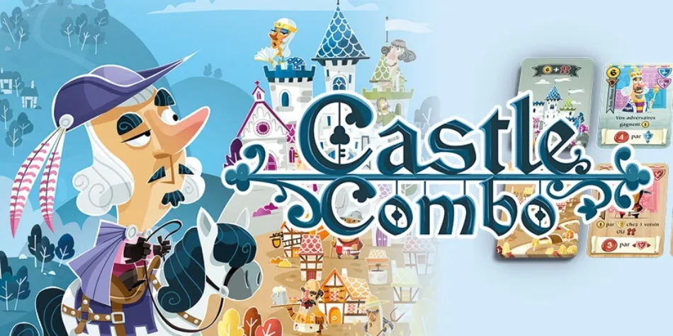 Bannière du jeu de carte stratégique Château Combo