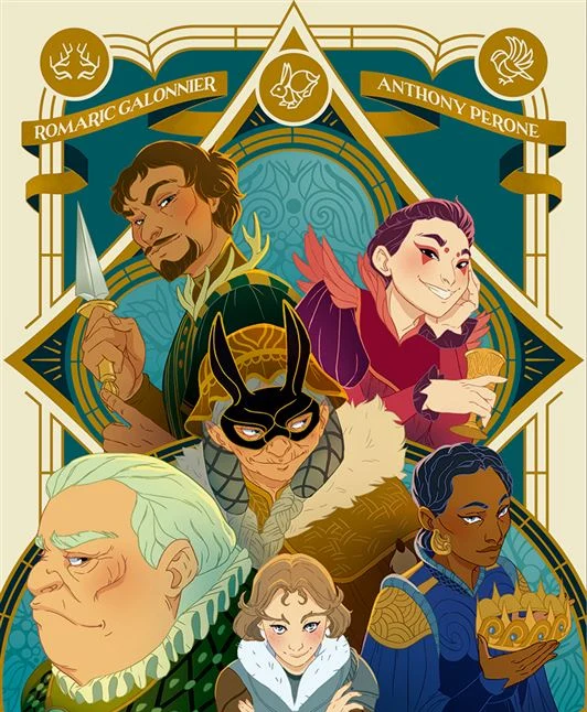 Image du jeu de société Courtisans édité par Catch Up Games