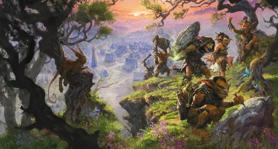 Gobelin du monde de Dungeons & Dragons