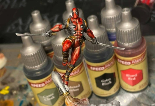 Figurine Deadpool Peinte