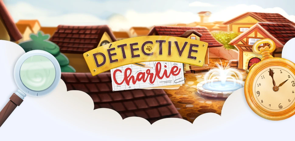 Détective Charlie jeu d'enquête pour les enfants édité par Loki