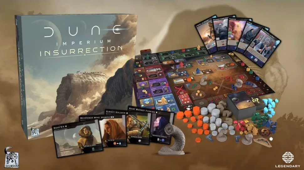 Publicité du jeu Dune Imperium Insurrection