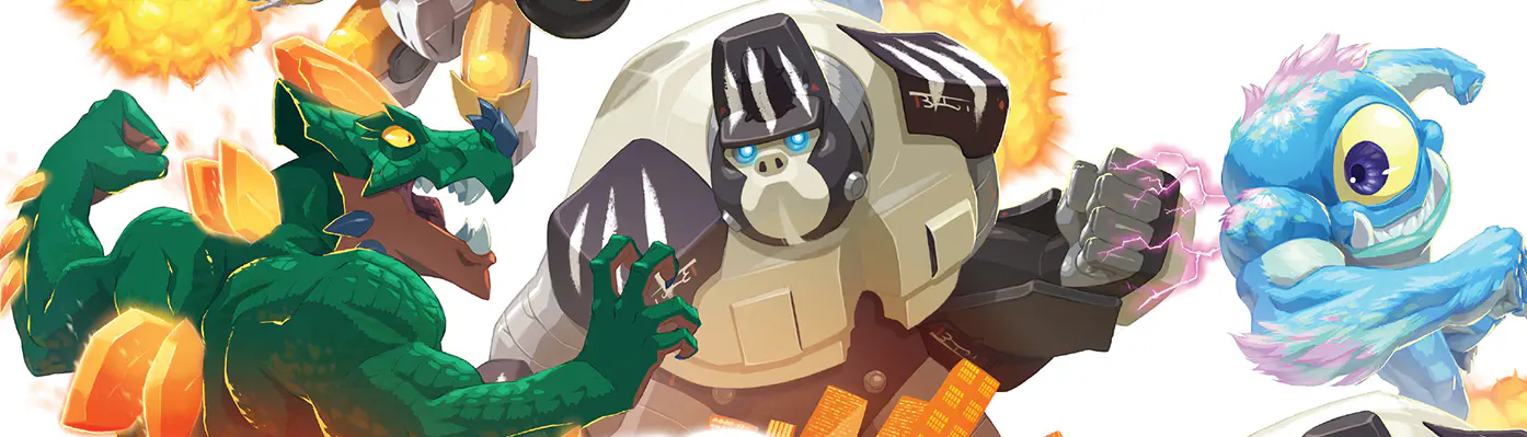 Les monstres présent dans King of Tokyo Origins