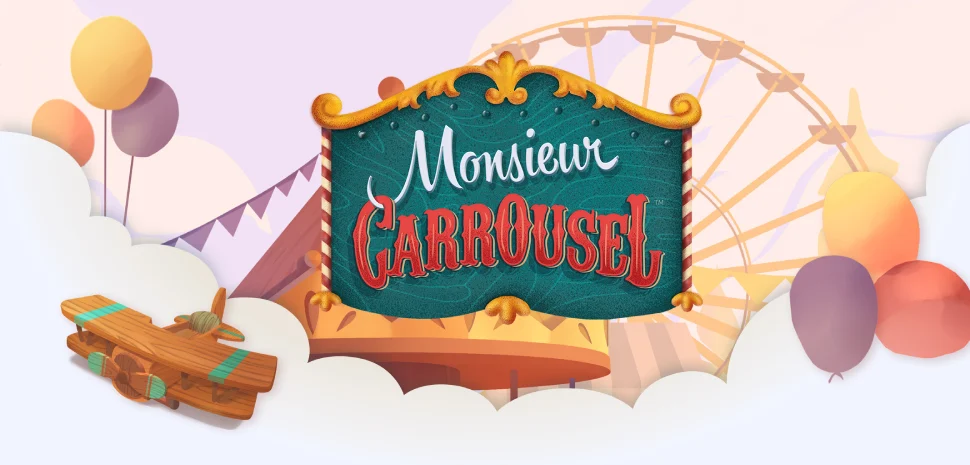 Monsieur Carrousel le jeu de société édité par Loki