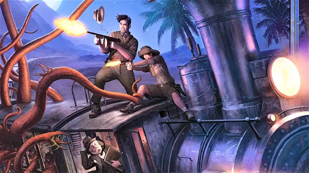 Attaque sur un train