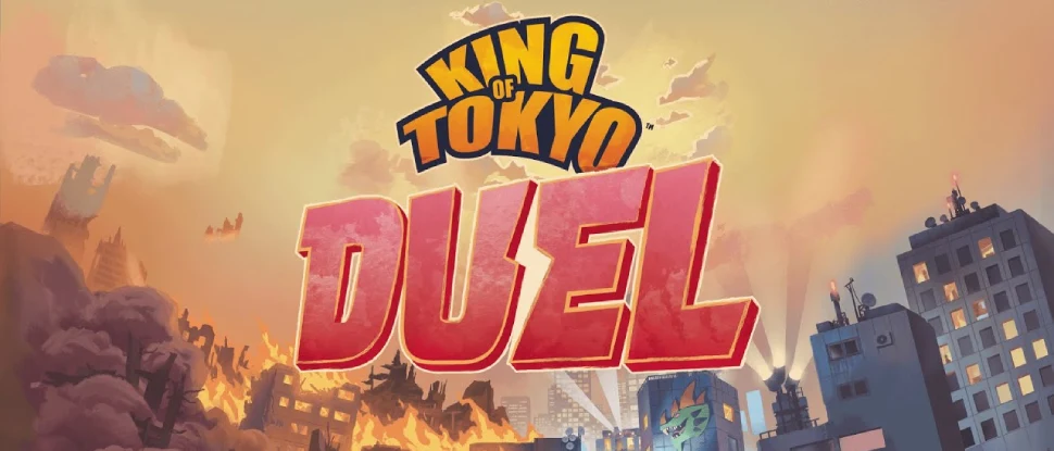 bannière du jeu de société King of Tokyo Duel édité par Iello