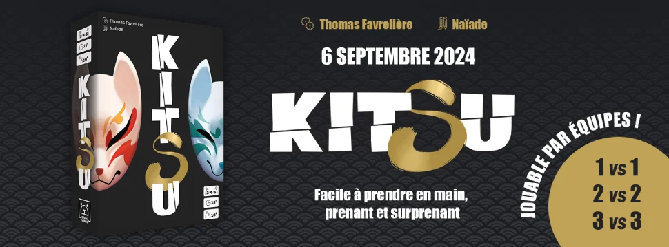 Jeu de cartes Kitsu édité par Grrre Games