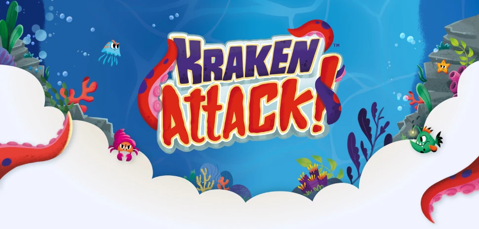 Kraken Attack ! Jeu de société coopératif pour enfant édité par Loki
