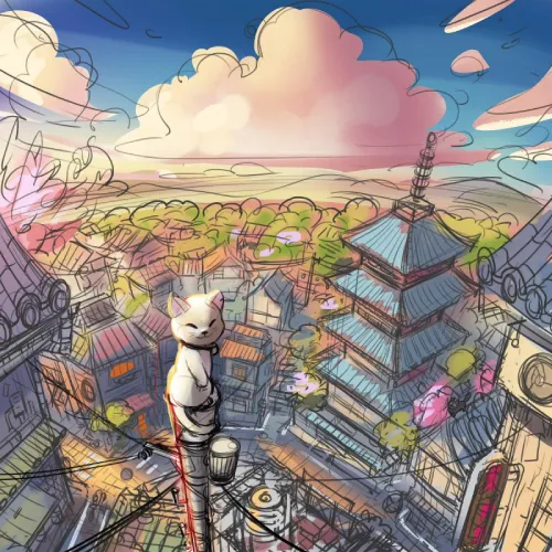 Kyoto No Neko jeu de société édité par Matagot