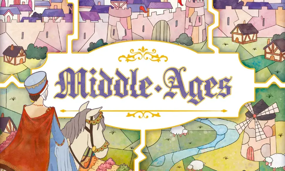 Bannière du jeu de société Middle Ages