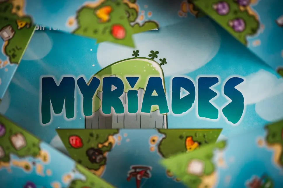 Bannière du jeu de société Myriades