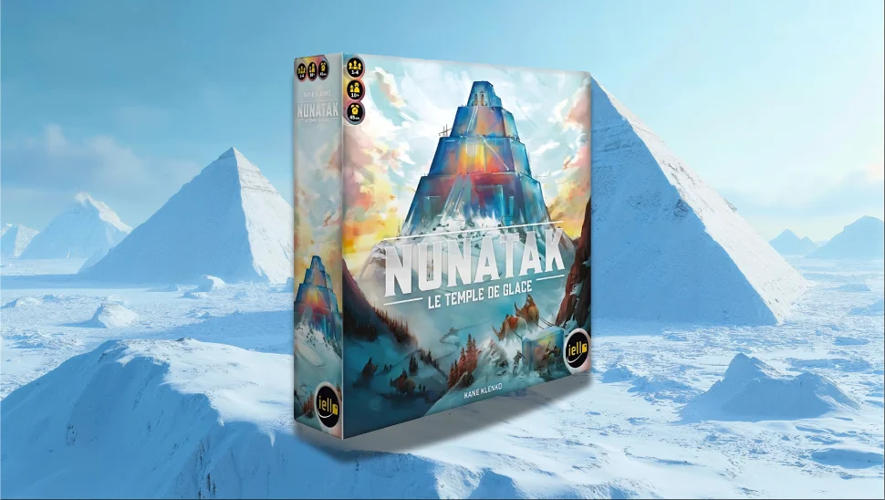 Nunatak: Le Temple de Glace jeu de société stratégique édité par Iello