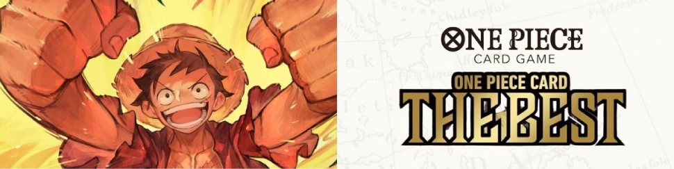 Bannière de la nouvelle série One Piece Card Game The Best PRB-01