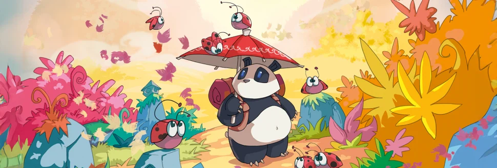 Panda de Takenokolor
