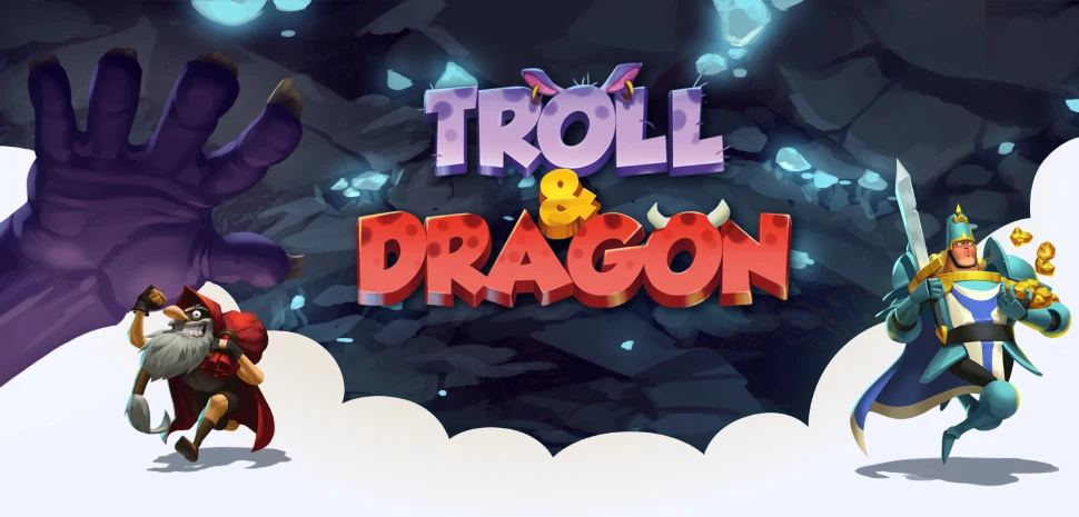 Troll & Dragon jeu de Stop ou Encore pour enfant édité par Loki