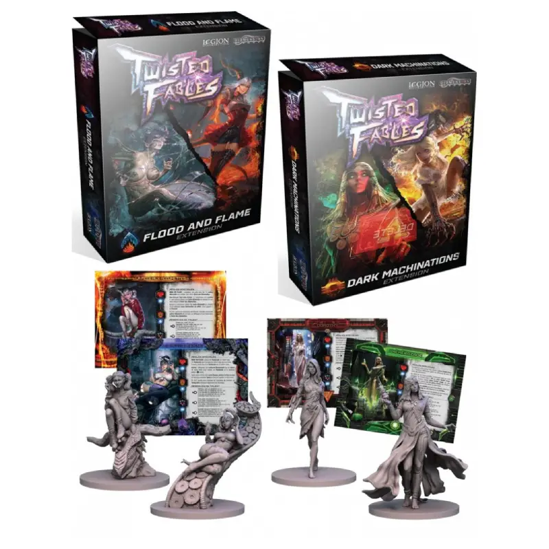 Twisted Fables : Pack Flood and Flame et Dark Machinations 2